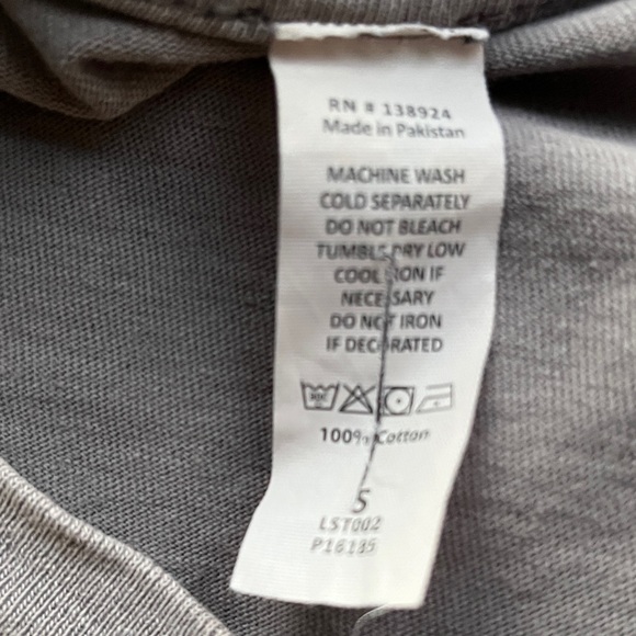 Football Taupe Graphic T-Shirt SS Sz S - Picture 2 of 9